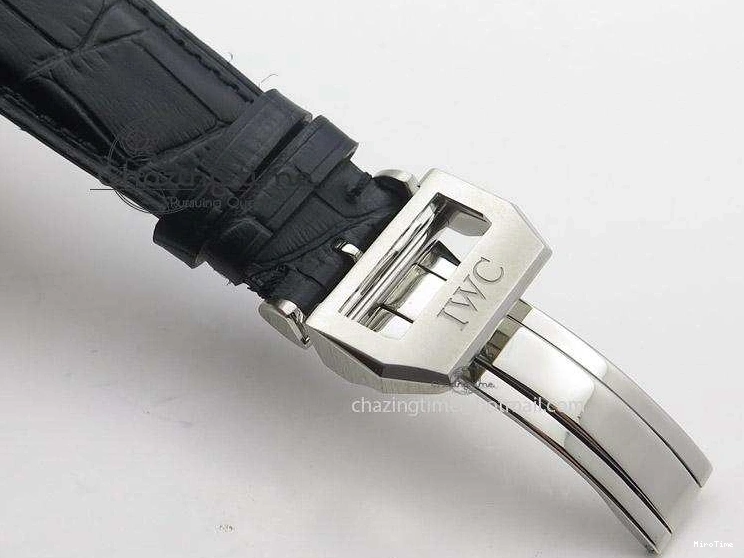MIROTIME 0710 Portuguese Real PR IW500112 ZF 1:1 Laureus Edition On Black Leather Strap A Flexible 7369